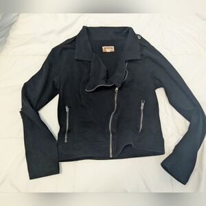 Mudd brand Black Cloth zip up Jacket for Girls/Women, Medium